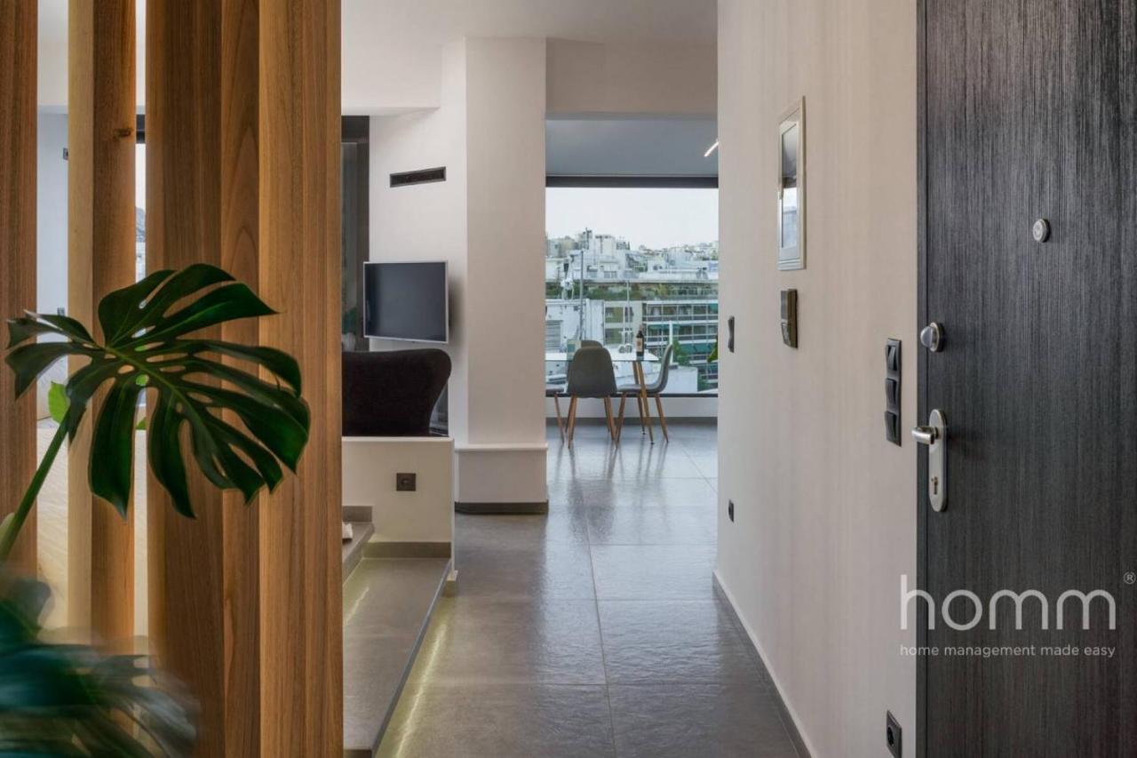 59M² Homm Loft- Penthouse With Acropolis View,2Ppl Lägenhet Aten Exteriör bild