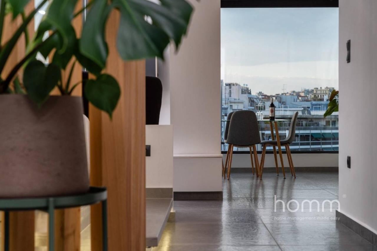 59M² Homm Loft- Penthouse With Acropolis View,2Ppl Lägenhet Aten Exteriör bild